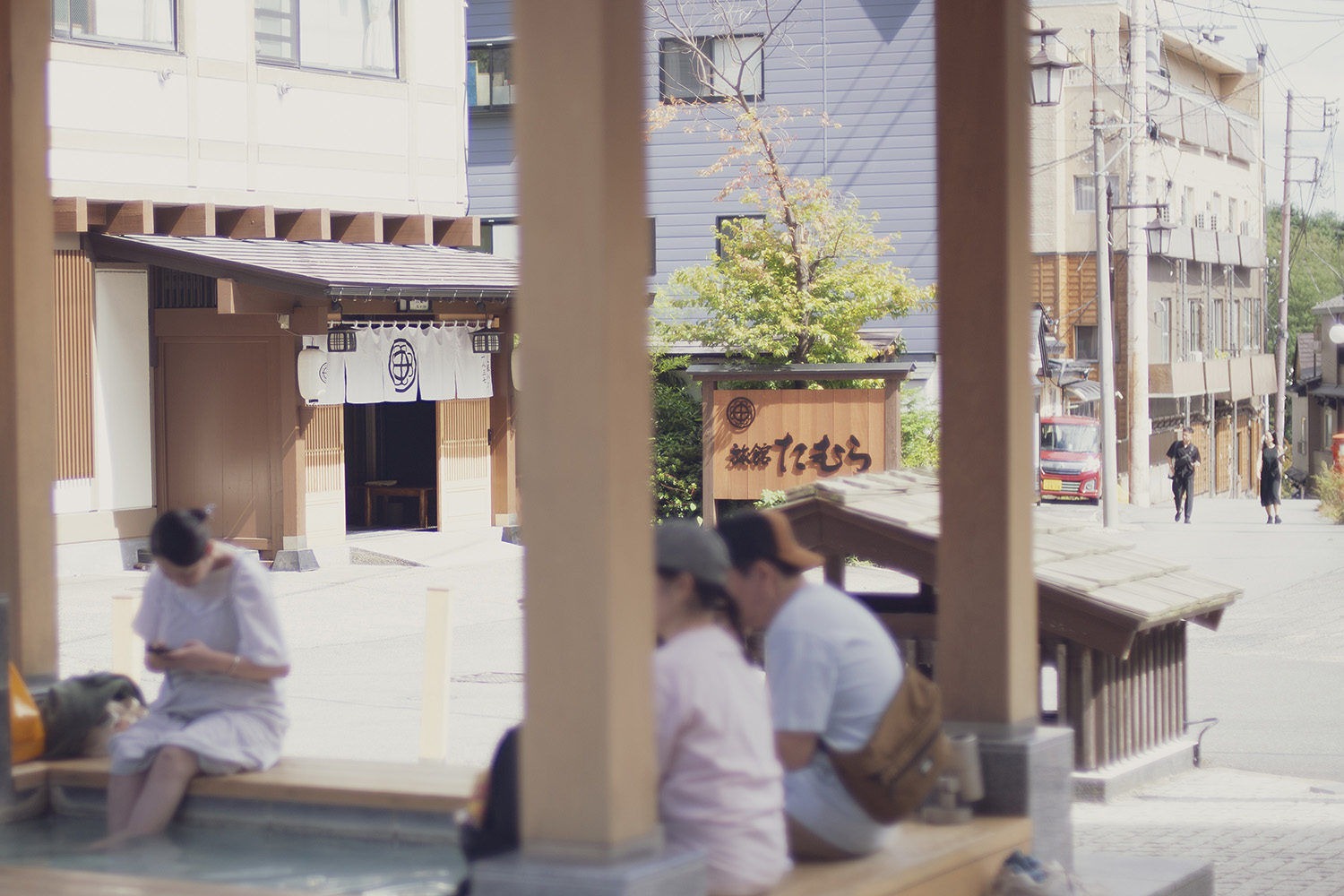 「旅館たむら」は草津の新名所「裏草津」のすぐそばに佇む