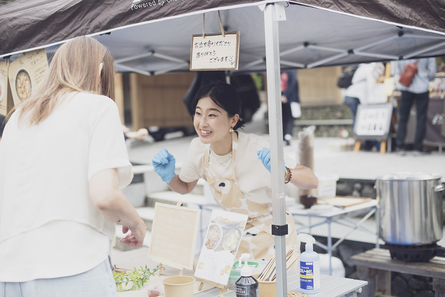 <「いつか自分のお店を持ちたい」。その想いを形にする最初の一歩として出店した「ととのい -totonoi-」>